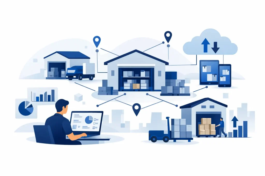 Software inventario multi almacén para crecer