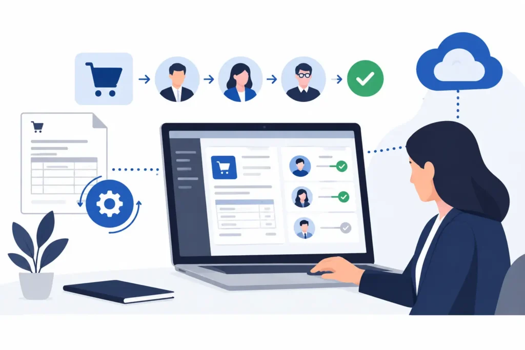 Cómo automatizar aprobaciones de compras