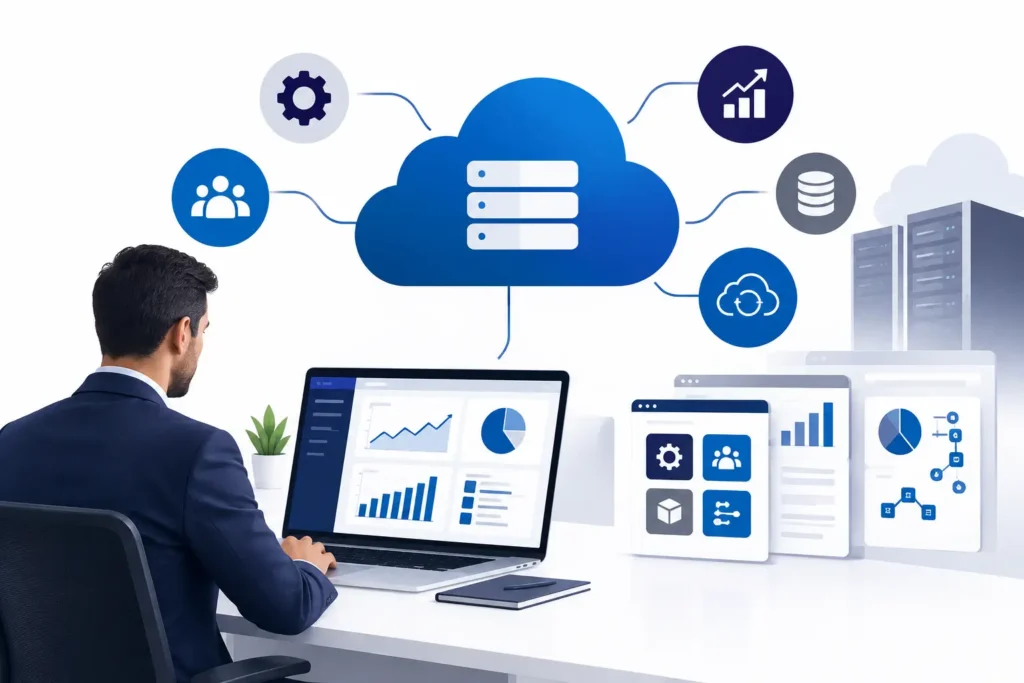 Qué incluye un ERP cloud para crecer sin servidores