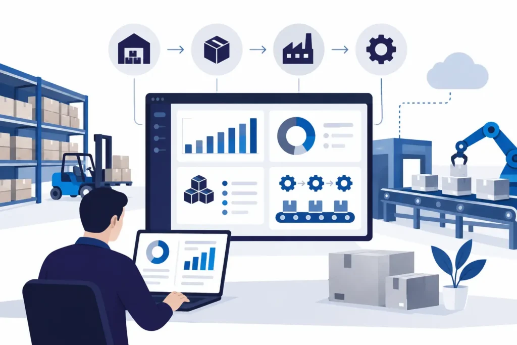 Software MRP para controlar inventario y producción